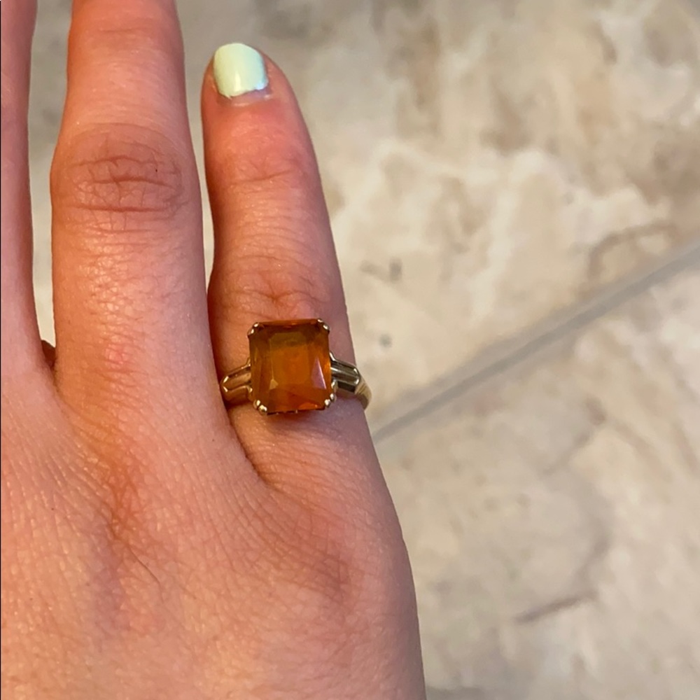 Topaz ring